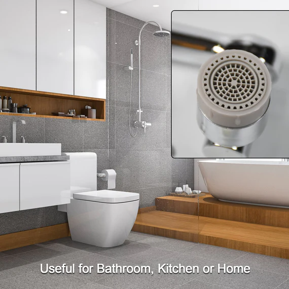 1509A SPLASH FAUCET FILTER FAUCET, 1080 ROTATING FAUCET SPRAYER HEAD DOUBLE O-RING DESIGN, MOVABLE TAP WATER SAVING, SINK AERATOR EXTENDER FOR BATHROOM KITCHEN - Image 7
