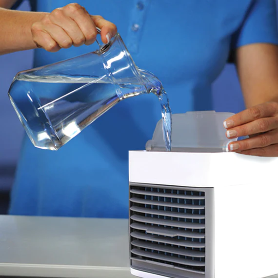 1464 MINI PORTABLE AIR COOLER, PERSONAL SPACE COOLER EASY TO FILL WATER AND MOOD LED LIGHT AND PORTABLE AIR CONDITIONER DEVICE COOL ANY SPACE LIKE HOME OFFICE - Image 7