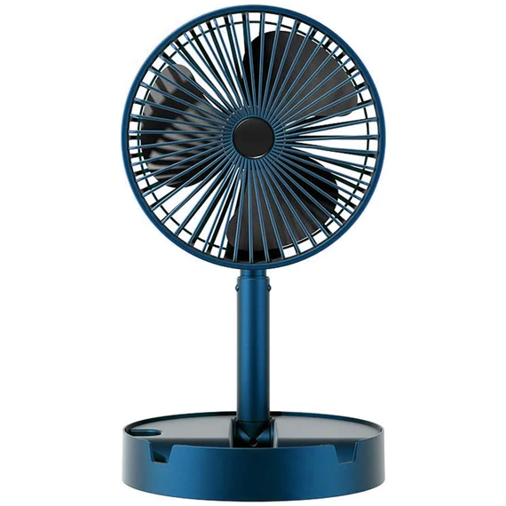 4613A TELESCOPIC ELECTRIC DESKTOP FAN, HEIGHT ADJUSTABLE, FOLDABLE & PORTABLE FOR TRAVEL / CARRY | SILENT TABLE TOP PERSONAL FAN FOR BEDSIDE, OFFICE TABLE - Image 5