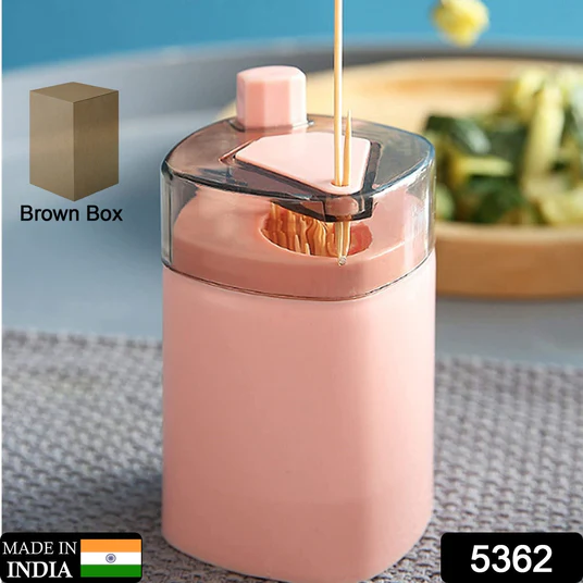 5362 TOOTHPICK HOLDER DISPENSER, POP-UP AUTOMATIC TOOTHPICK DISPENSER, TOOTHPICK STORAGE BOX