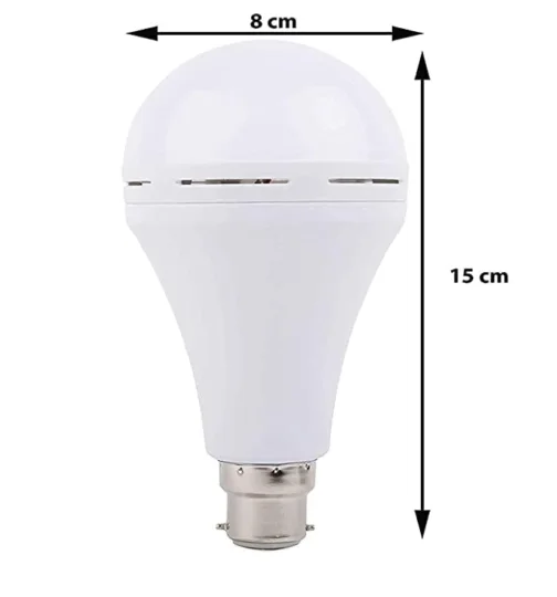 CS57 12 Watt Inverter Bulb LED Bulb Light Rechargeable Emergency, AC/DC Bulb Color White, B22 Cap, 1pcs - Image 4