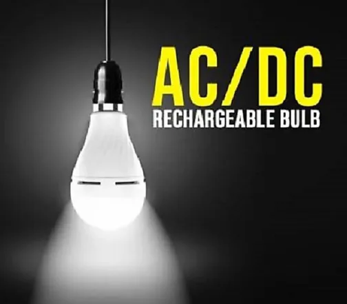 CS57 12 Watt Inverter Bulb LED Bulb Light Rechargeable Emergency, AC/DC Bulb Color White, B22 Cap, 1pcs - Image 2