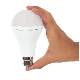 CS57 12 Watt Inverter Bulb LED Bulb Light Rechargeable Emergency, AC/DC Bulb Color White, B22 Cap, 1pcs