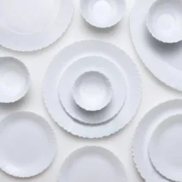 2182 LIGHT WEIGHT PLASTIC DINNER SET OF 36 PIECES