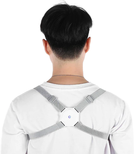 6875 SMART BACK POSTURE CORRECTOR, SHOULDER AND BACK POSTURE BAND POSTURE REMINDER WITH SMART VIBRATION SENSOR REMINDER FOR KIDS MEN AND WOMEN - Image 2