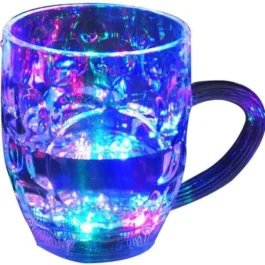 0619 LED GLASS CUP (RAINBOW COLOR)