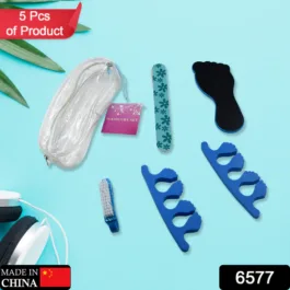 6577 PERSONAL FOOT CARE 5 PC TOOL KIT PEDICURE ACCESSORIES KIT PERSONAL TOOL KIT REUSABLE KIT