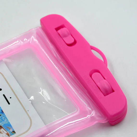 6386 WATERPROOF POUCH ZIP LOCK MOBILE COVER UNDER WATER MOBILE CASE FOR ALL TYPE MOBILE PHONES - Image 4