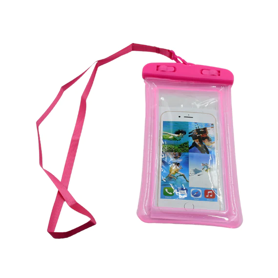 6386 WATERPROOF POUCH ZIP LOCK MOBILE COVER UNDER WATER MOBILE CASE FOR ALL TYPE MOBILE PHONES - Image 2