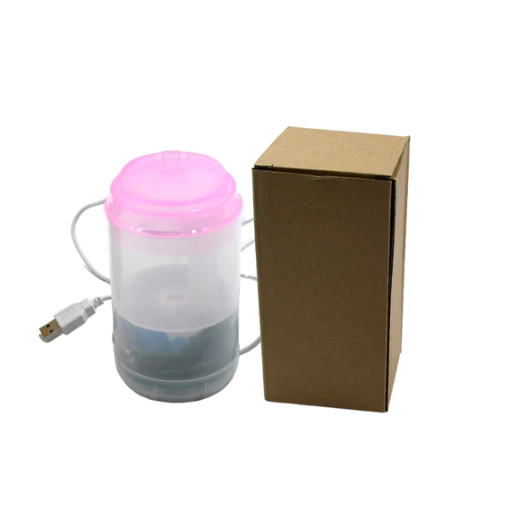 6727 PORTABLE COOL MINI HUMIDIFIER USB POWER SUPPLY, AIR HUMIDIFIER, MINI AIR HUMIDIFIER, CAN ADD ESSENTIAL OIL, SUITABLE FOR STUDY ROOM, BEDROOM, BABY ROOM, OFFICE, CAR - Image 5