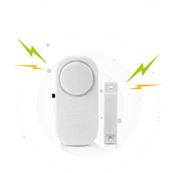 9326 WIRELESS WINDOW DOOR ALARM, SENSOR DOOR ALARM FOR KIDS SAFETY, ALARM SYSTEM FOR HOME SECURITY FOR POOL, GARAGE, APARTMENT, DORM, RV AND OFFICE - Image 4