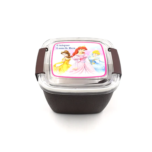 5941 UNIQUE LUNCH BOX REUSABLE FREEZER SAFE FOOD CONTAINERS WITH SPOON FOR ADULTS AND KIDS, BPA FREE PLASTIC MATERIAL - Image 2