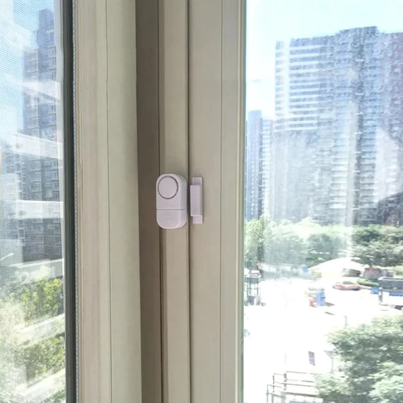 9326 WIRELESS WINDOW DOOR ALARM, SENSOR DOOR ALARM FOR KIDS SAFETY, ALARM SYSTEM FOR HOME SECURITY FOR POOL, GARAGE, APARTMENT, DORM, RV AND OFFICE - Image 2