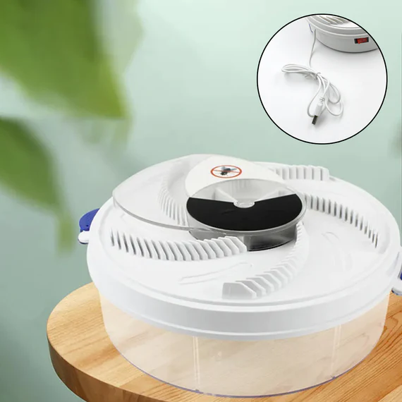8065 ELECTRIC FLY TRAP, FLY TRAP PEST DEVICE INSECT CATCHER AUTOMATIC FLYCATCHER FLY TRAP PEST REJECT CONTROL CATCHER INSECT REPELLENTS TOOLS - Image 4