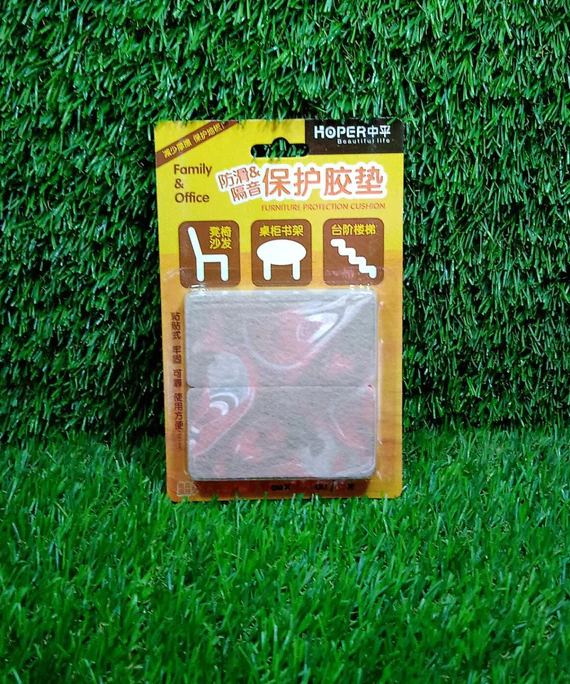 9134 FURNITURE PAD SQUARE FELT PADS FLOOR PROTECTOR PAD FOR HOME & ALL FURNITURE USE (PACK OF 4 PC) - Image 8