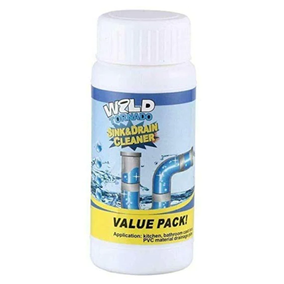 POWERFUL SINK AND DRAIN CLEANER, PORTABLE POWDER CLEANING TOOL SUPER CLOG REMOVER CHEMICAL POWDER AGENT FOR KITCHEN TOILET PIPE DREDGING (110 GM) - Image 7