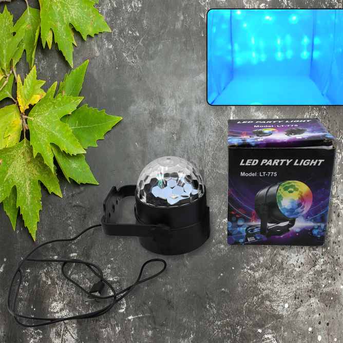 7548 PARTY LIGHTS, DJ STAGE LIGHT DISCO BALL LIGHT USB CHARGING PARTY STAGE LAMP PARTY LIGHT FOR HOME BAR CAR WEDDING HOLIDAY PARTY, PARTY GIFT KIDS BIRTHDAY - Image 2