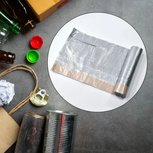 9252 1ROLLS GARBAGE BAGS/DUSTBIN BAGS/TRASH BAGS 45X50CM - Image 3