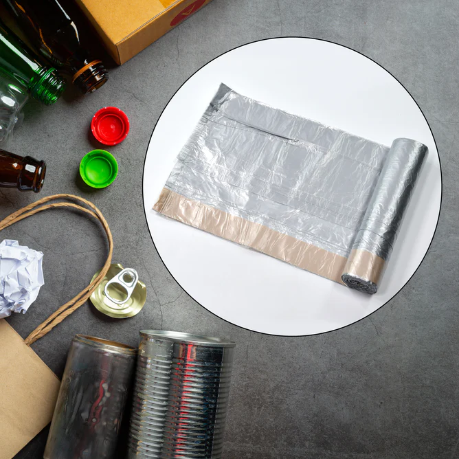 9252 1ROLLS GARBAGE BAGS/DUSTBIN BAGS/TRASH BAGS 45X50CM - Image 3