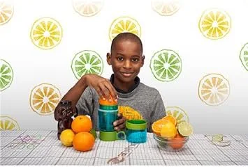 2474B SPORTS DUO CITRUS KID ZINGER JUICE WATER BOTTLE WITH JUICE MAKER INFUSER BOTTLE (630ML) - Image 2