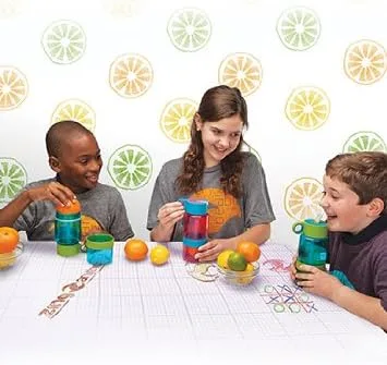 2474B SPORTS DUO CITRUS KID ZINGER JUICE WATER BOTTLE WITH JUICE MAKER INFUSER BOTTLE (630ML) - Image 5