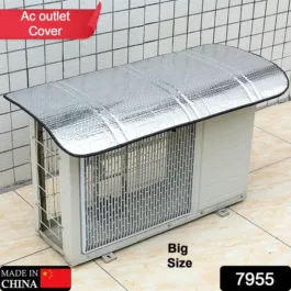 7955 AIR CONDITIONER OUTDOOR UNIT COVER, OUTDOOR UNIT PROTECTIVE COVER, ALUMINUM FOIL MATERIAL, SUN, RAIN, SNOW, WIND, DUST, PROTECTS OUTDOOR UNITS COVER (BIG)
