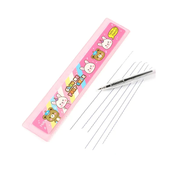 7959 10 PCS SET STATIONARY SET INCLUDING PENCIL RULER RUBBER PENCIL SHARPENER GLUE BALLPOINT PEN SCISSORS PENCIL COVER, SCHOOL, OFFICE PRODUCT GIFT - Image 4