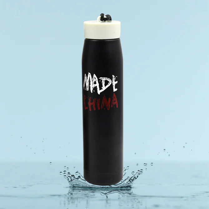 6972 STEEL BOTTLE TRAVEL WATER BOTTLE 320ML FOR HOME , OFFICE & SCHOOL USE. - Image 4