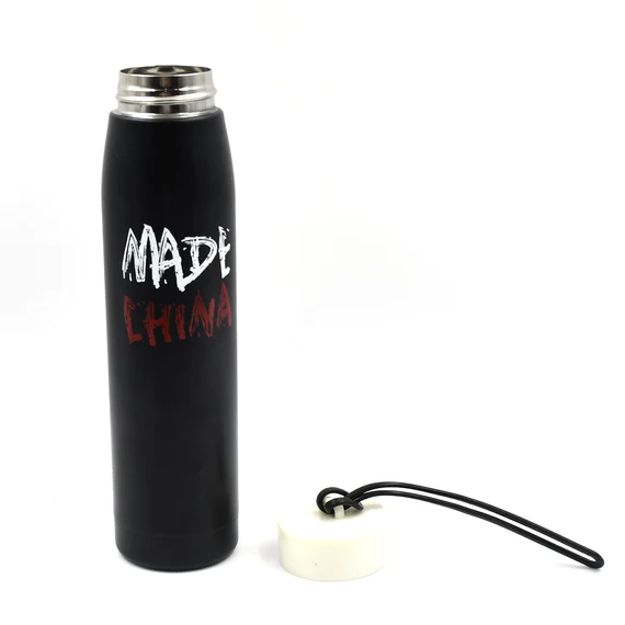 6972 STEEL BOTTLE TRAVEL WATER BOTTLE 320ML FOR HOME , OFFICE & SCHOOL USE. - Image 5