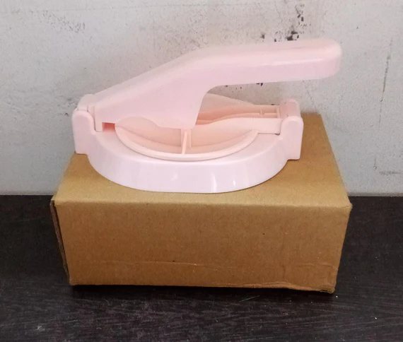 2634B HEAVY QUALITY ABS PLASTIC PURI PRESS MAKER MACHINE WITH HANDLE (1 PC) - Image 6