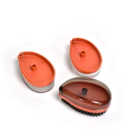 KT03 PLASTIC WET AND DRY BRUSH FOR HOME (MULTICOLOR, 3 UNITS)