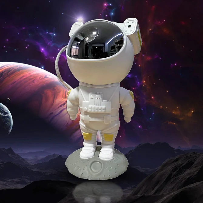 SG01 ROBOT SKY SPACE STARS LIGHT ASTRONAUT GALAXY PROJECTOR, NIGHT LAMP, BEDROOM, KIDS, PROJECTOR, REMOTE CONTROL, STAR PROJECTOR WILL TAKE CHILDREN'S TO EXPLORE THE VAST STARRY SKY FOR ADULTS, RAKSHA BANDHAN, DIWALI GIFT - Image 4