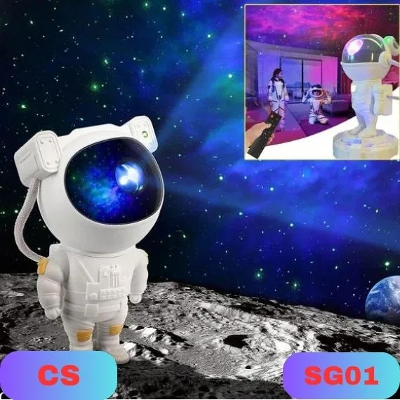 SG01 ROBOT SKY SPACE STARS LIGHT ASTRONAUT GALAXY PROJECTOR, NIGHT LAMP, BEDROOM, KIDS, PROJECTOR, REMOTE CONTROL, STAR PROJECTOR WILL TAKE CHILDREN'S TO EXPLORE THE VAST STARRY SKY FOR ADULTS, RAKSHA BANDHAN, DIWALI GIFT