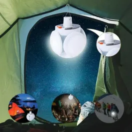 SL02 SOLAR MULTI-FUNCTIONAL EMERGENCY LED LIGHT BULB WITH USB CHARGING, LED CAMPING LAMP, CAMPING LAMP, USB RECHARGEABLE, 5 BRIGHTNESS LIGHT MODES, FOLDABLE CAMPING LIGHT, SOS IP65 WATERPROOF CAMPING LIGHT, BLACKOUT EMERGENCY EQUIPMENT, CAMPING GADGETS