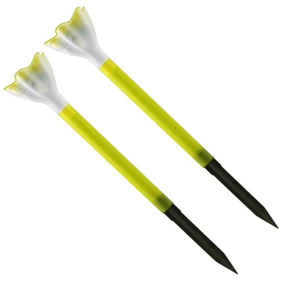 SL06 STREET LIGHT SOLAR FLOWERS LIGHTS ROAD LIGHT FLOWER LANDSCAPE LIGHT DECORATIVE YARD LIGHTS SOLAR LIGHTS GARDEN STAKE FLOWER LIGHTS SOLAR LANDSCAPE LIGHT IN OUTDOOR SPOTLIGHT (2 PC ) - Image 8