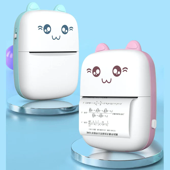 MA10 POCKET MINI PRINTER, MOBILE PHONE BLUETOOTH CONNECTION WIRELESS MINI THERMAL PRINTER WITH ANDROID OR IOS APP FOR PICTURES, PORTABLE SMART PRINTER,CONTAINS 1 ROLLS THERMAL PAPER, WITH FAST PAPER OUTPUT FOR PHOTO IMAGE - Image 7