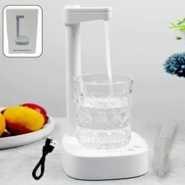 139 USB CHARGING, DESKTOP WATER BOTTLE DISPENSER, INTELLIGENT DESKTOP WATER PUMP WITH SMALL PIPE, ONE BUTTON OPERATION, SMART TABLE BEDSIDE WATER DISPENSER, DESK WATER DISPENSER FOR HOME, OFFICE, OUTDOOR, CAMPING