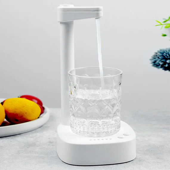 139 USB CHARGING, DESKTOP WATER BOTTLE DISPENSER, INTELLIGENT DESKTOP WATER PUMP WITH SMALL PIPE, ONE BUTTON OPERATION, SMART TABLE BEDSIDE WATER DISPENSER, DESK WATER DISPENSER FOR HOME, OFFICE, OUTDOOR, CAMPING - Image 4
