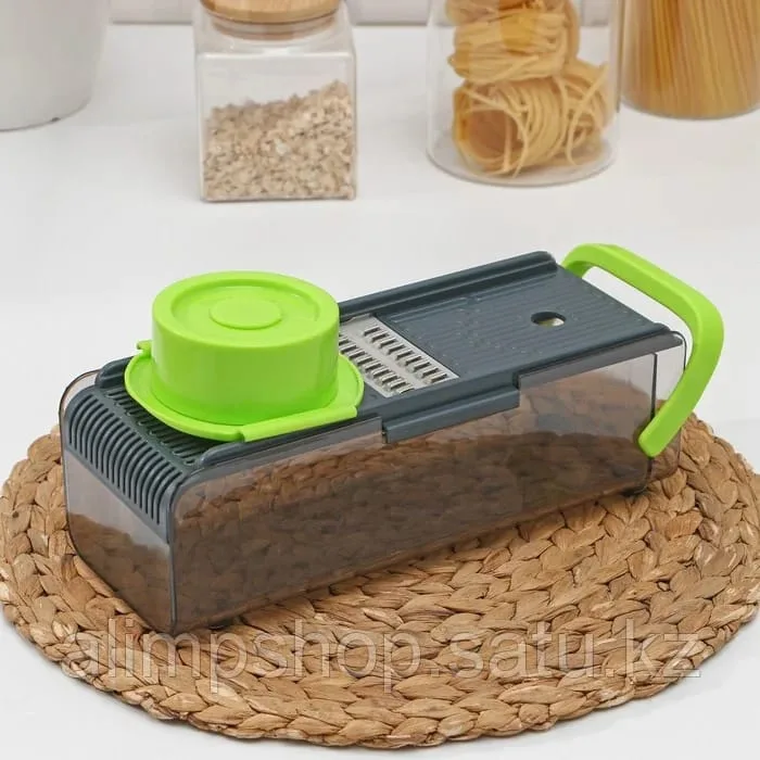 165  ALL ROUNDER SLICER FOR KITCHEN  FOLDABLE VEGETABLE SLICER BLADE POTATO CUTTER, VEGGIE SLICER, ONION SLICER, JULIENNE GRATER WITH PROTECTIVE GUARDS, STAINLESS STEEL BLADE - Image 3