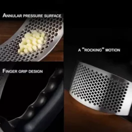 149 STAINLESS STEEL GARLIC PRESSER / CRUSHER
