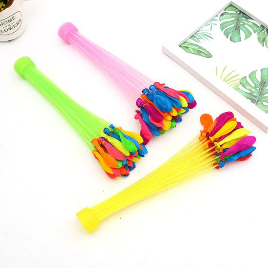 166 HOLI MAGIC WATER BALLOONS FOR KIDS - 111 PCS (MULTICOLOR) - Image 6