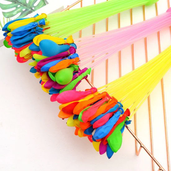 166 HOLI MAGIC WATER BALLOONS FOR KIDS - 111 PCS (MULTICOLOR) - Image 7