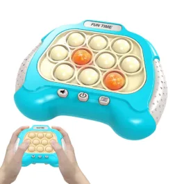 200 Handheld Puch Work Pop it Fidget Travel Pro Game, Electronic Sensory Popper Light Up for Kids 8-12, Birthday Xmax Gift for 3 4 5 6 7 8+ Year Old Teen Boy Girls