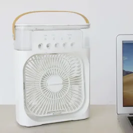 195  Room/Personal Air Cooler  (Multicolor, Portable Air Conditioner Fan USB Personal Cooler, Mini Humidifier Fan)