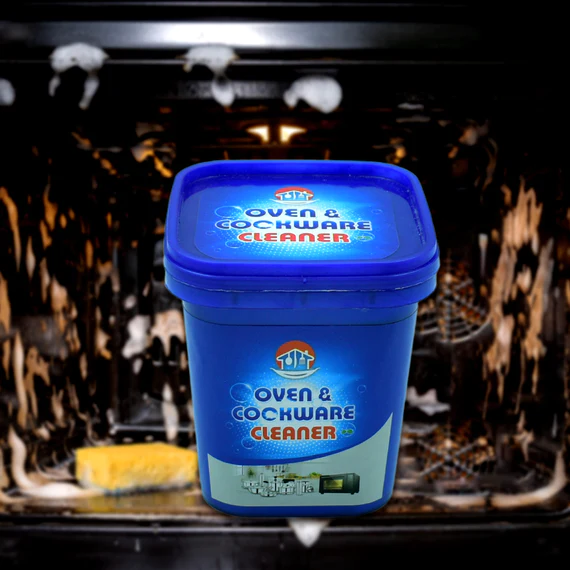 140 OVEN AND COOKWARE CLEANER POWDER | STAINLESS STEEL CLEANING POWDER | REMOVE STAINS FROM POTS PANS MULTI-PURPOSE CLEANER & REMOVES HOUSEHOLD CLEAN UNIVERSAL CLEANING POWDER FOR REMOVING RUST - Image 3