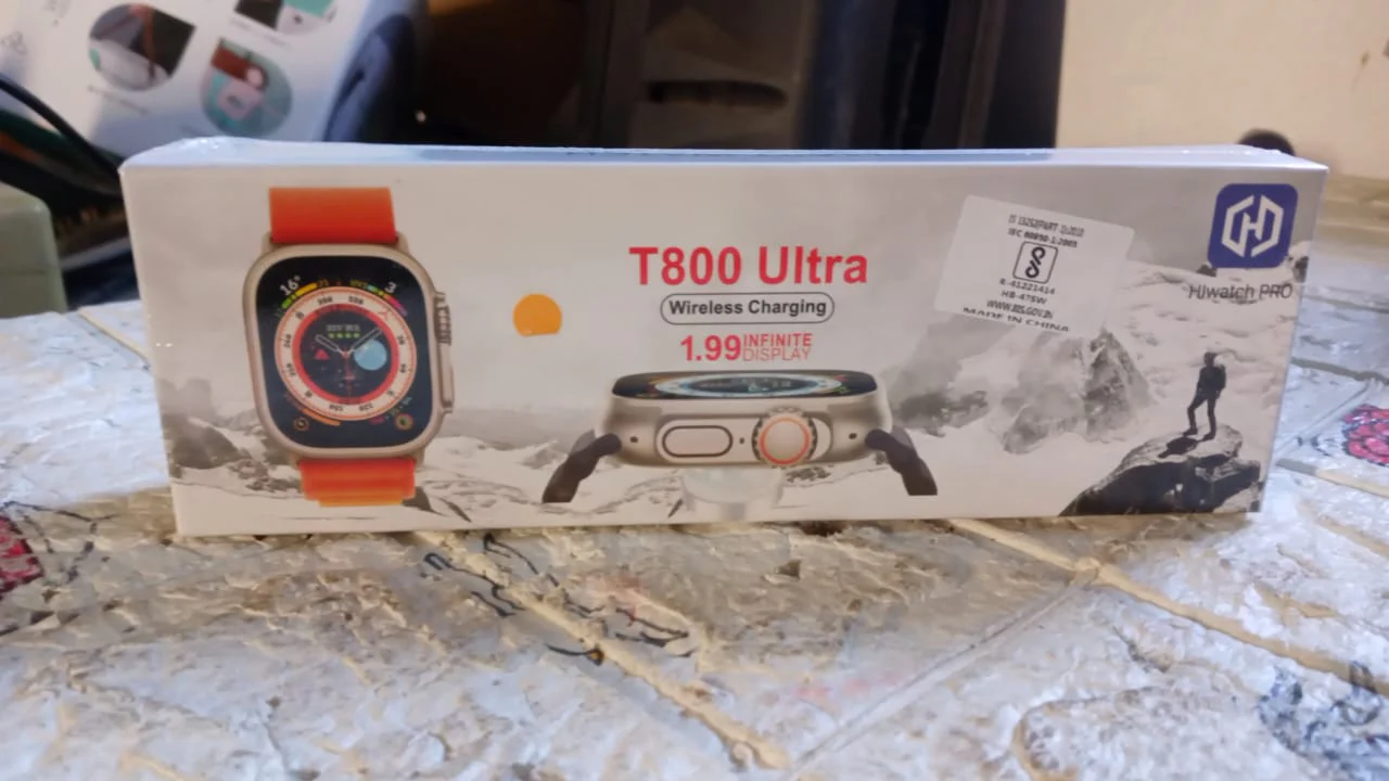 301 Ultra Seris T800 Smart Watch Men & Female Smartwatch Bluetooth Call Wireless Charge Fitness Bracelet Watch Large 49 MM Screen Smart Watch DW88 - Image 2