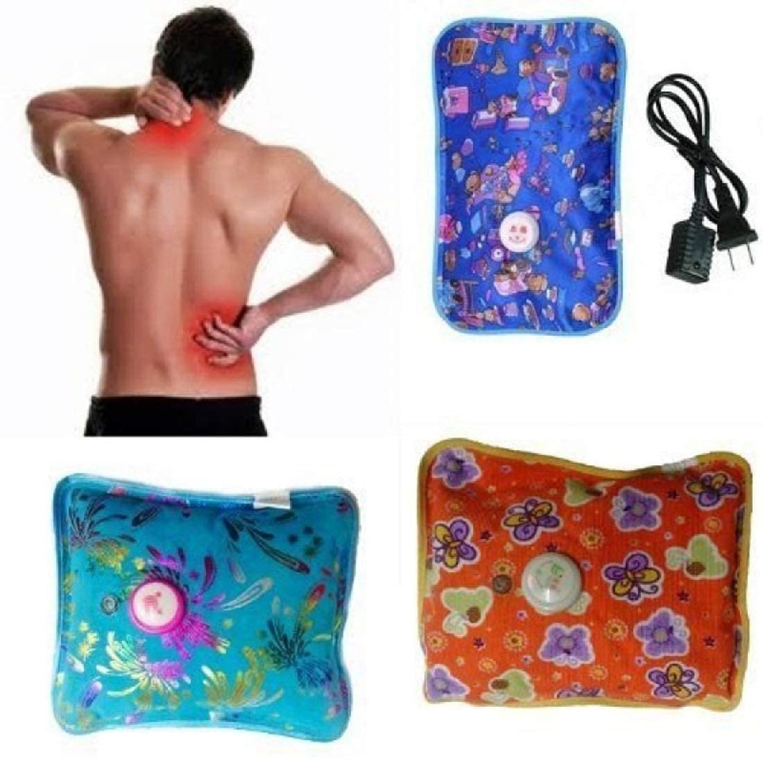 heating bag, hot water bags for pain relief, heating bag electric, Heating Pad-Heat Pouch Hot Water Bottle Bag, Electric Hot Water Bag For Pain Relief Therapy (Multicolor) Pack of 1 - Image 7