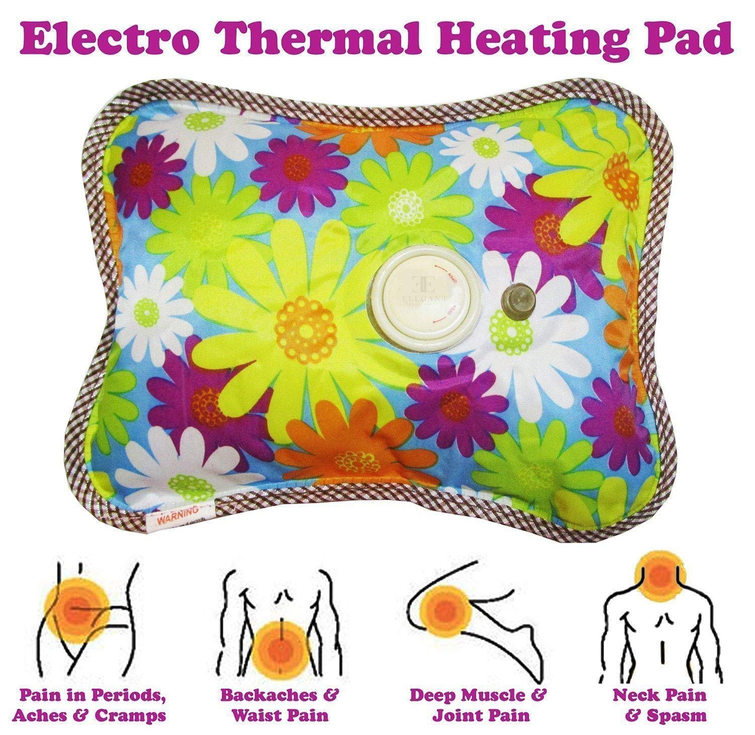 heating bag, hot water bags for pain relief, heating bag electric, Heating Pad-Heat Pouch Hot Water Bottle Bag, Electric Hot Water Bag For Pain Relief Therapy (Multicolor) Pack of 1 - Image 6