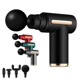 Massage Gun For Full Body Relaxation|Deep Tissue Percussion Massager Machine For Muscle Relaxation|Battery Powered And Handheld For Neck, Shoulder, Back.