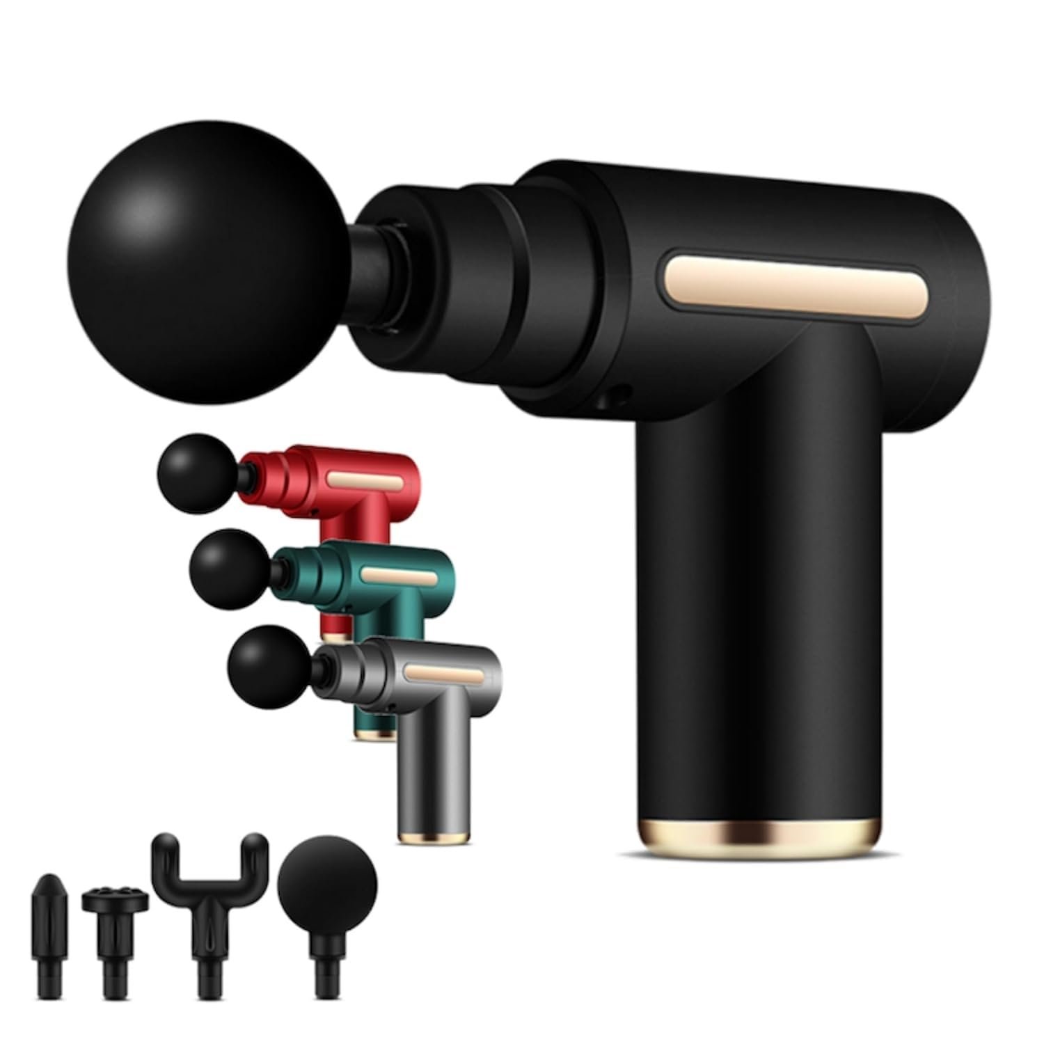 Massage Gun For Full Body Relaxation|Deep Tissue Percussion Massager Machine For Muscle Relaxation|Battery Powered And Handheld For Neck, Shoulder, Back.